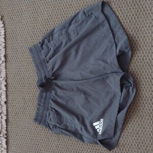 Adidas Dark Grey Mid-Thigh Shorts